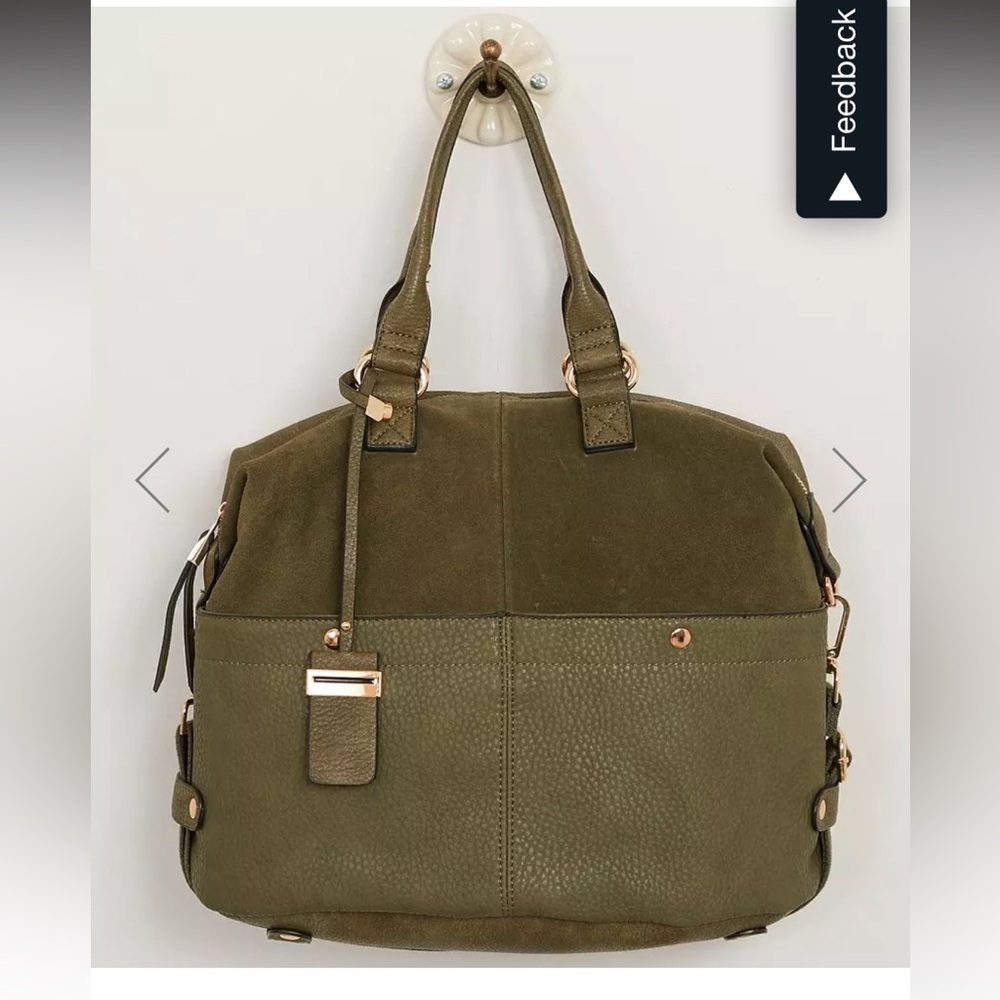 Moda Luxe Olive Green Women's Handbag